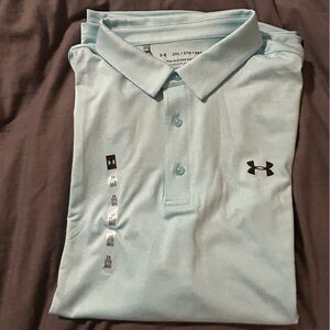 Under Armour Blue Polo Shirt for Versatile Style